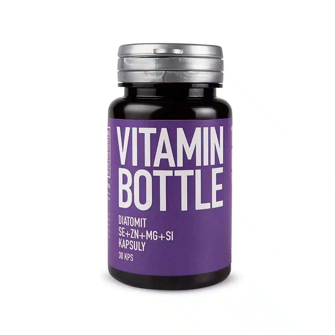 Vitamin Bottle DIATOMIT Se, Zn, Mg, Si 30 kaps