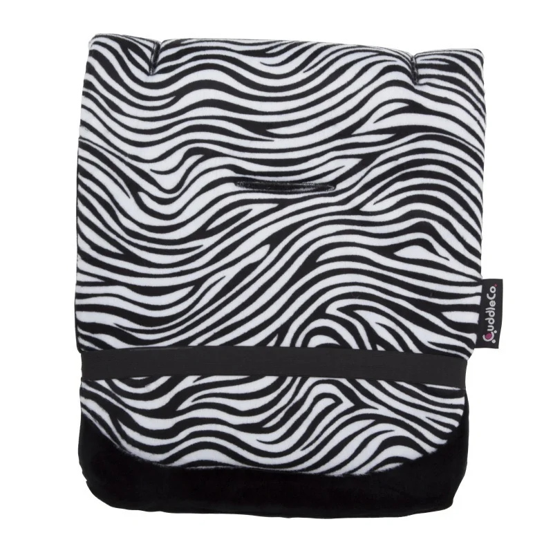 CuddleCo Comfi-Cush vložka do kočíka Zebra 80×33 cm