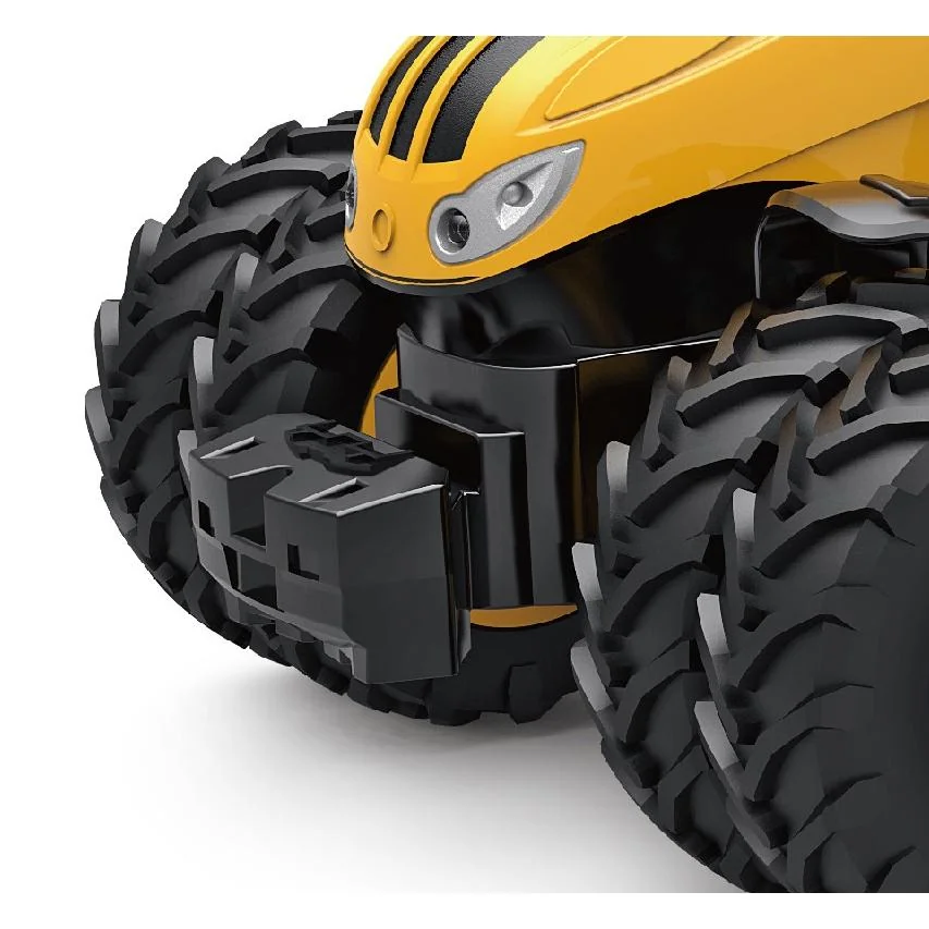 Traktor so zbernou nádobou a efektmi 27cm