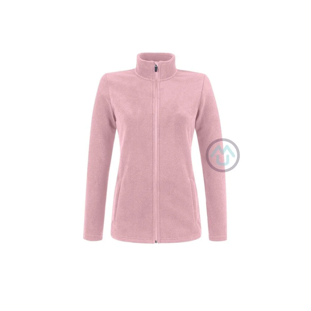 Dámska ružová mikina FLEECE L