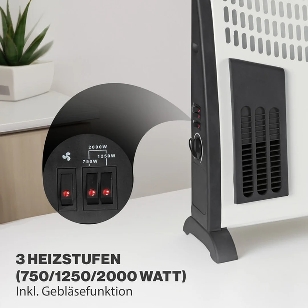 Clatronic KH 3433 konvektorový ohrievač 2200 W s ventilátorom