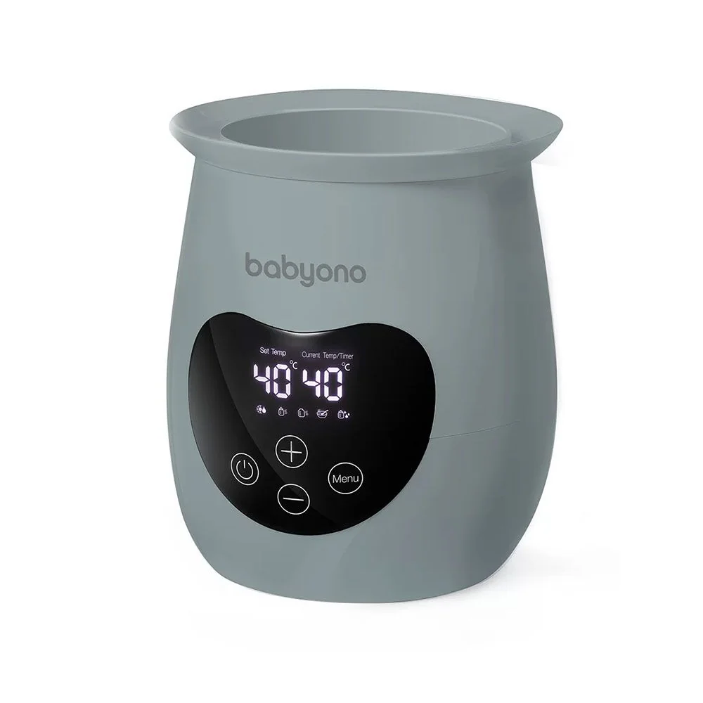 BABYONO Ohrievač a sterilizátor digitálny HONEY šedý 1×1 ks, ohrievač a sterilizátor