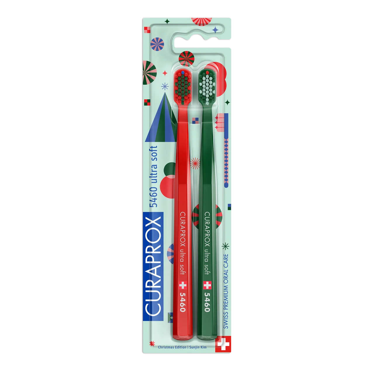 CURAPROX CS 5460 ultra soft, Vianočná edícia 2 ks v balení 2 ks