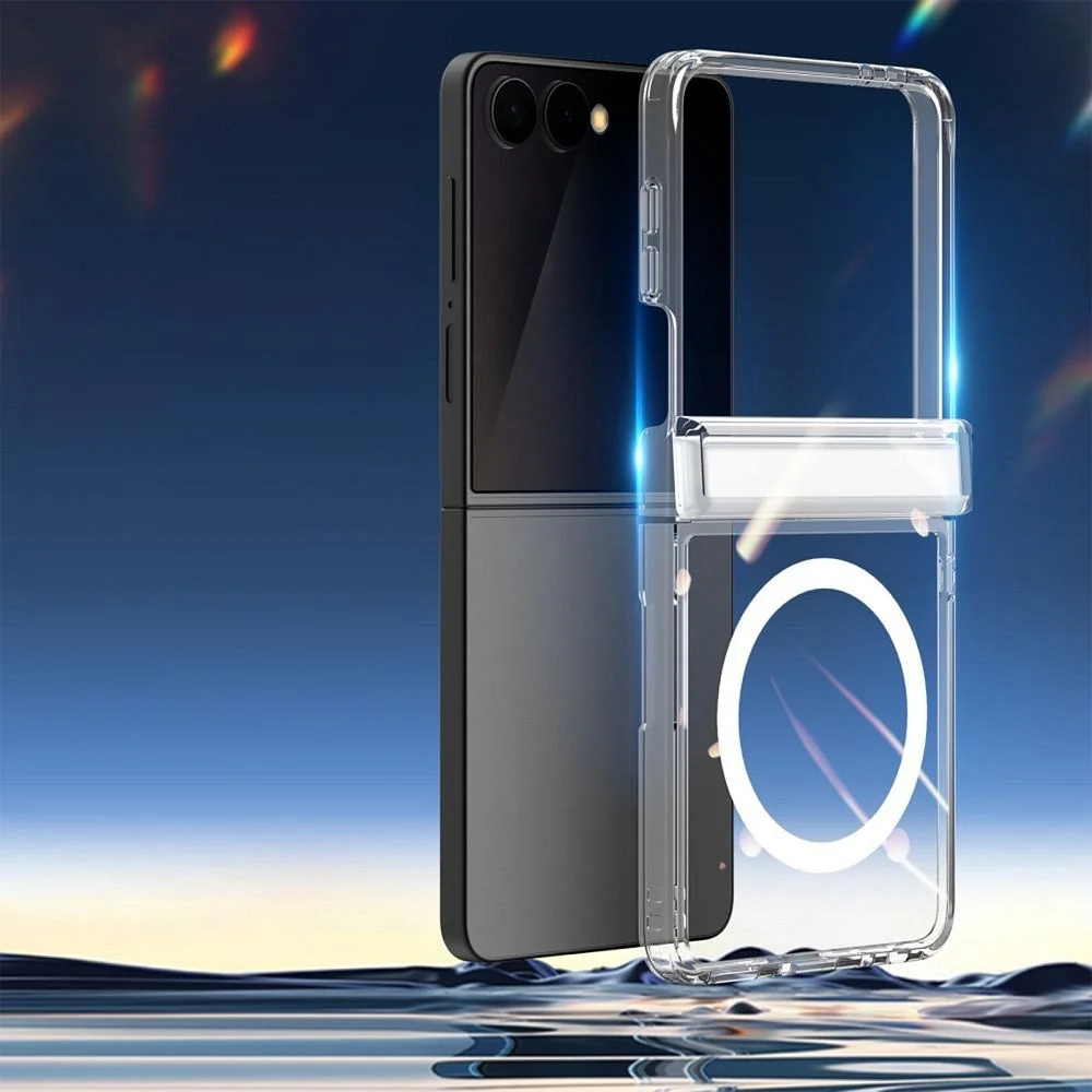 Dux Ducis Clin MagSafe kryt na Samsung Galaxy Z Flip 8, priesvitný