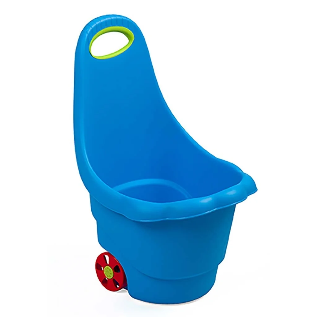 Detský multifunkčný vozík BAYO Sedmokráska 60 cm modrý ,