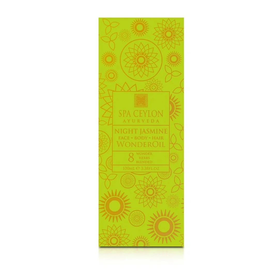 Suchý olej na pokožku a vlasy Night Jasmine 100 ml, jazmín
