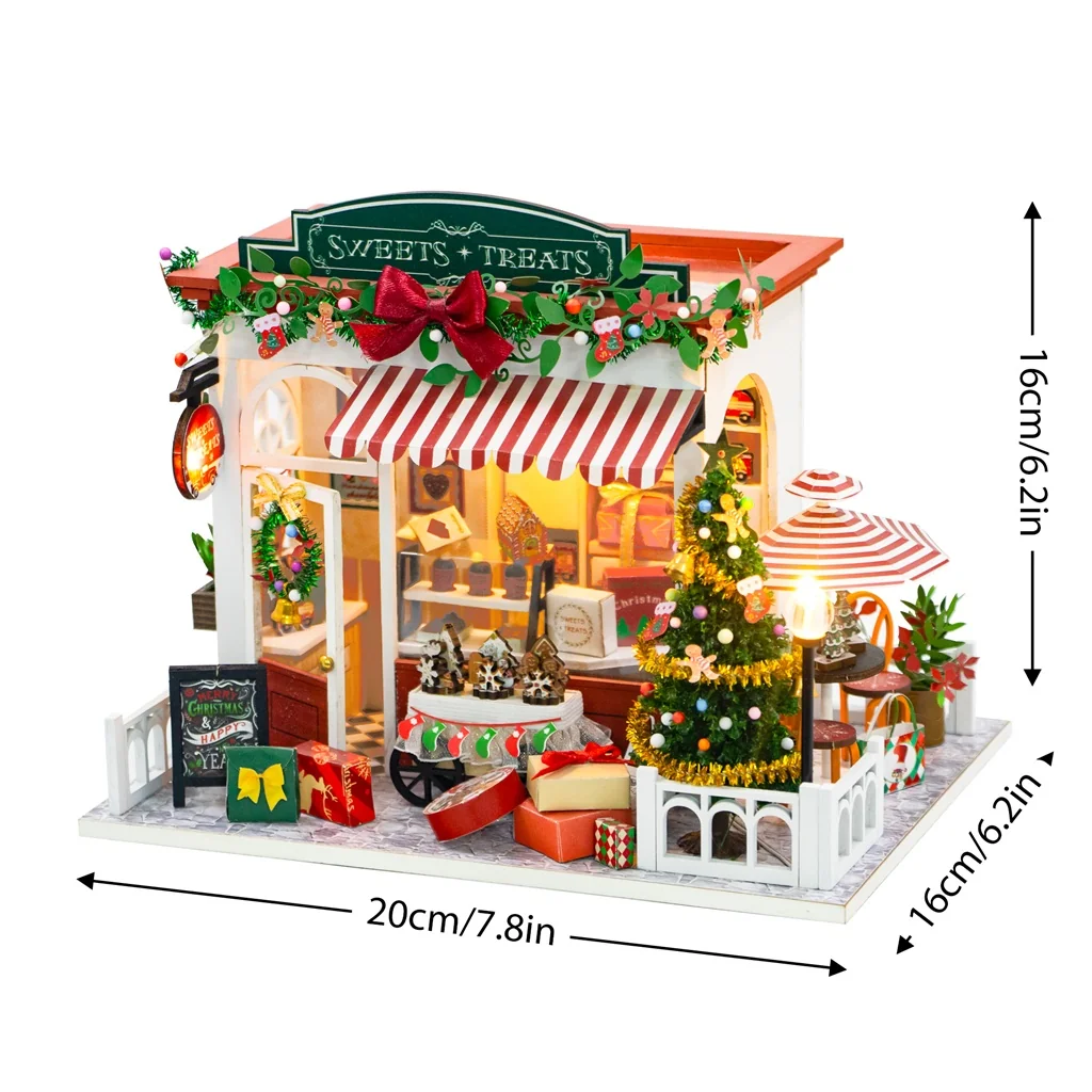 2Kids Toys Miniatúra domčeka Vianočná cukráreň