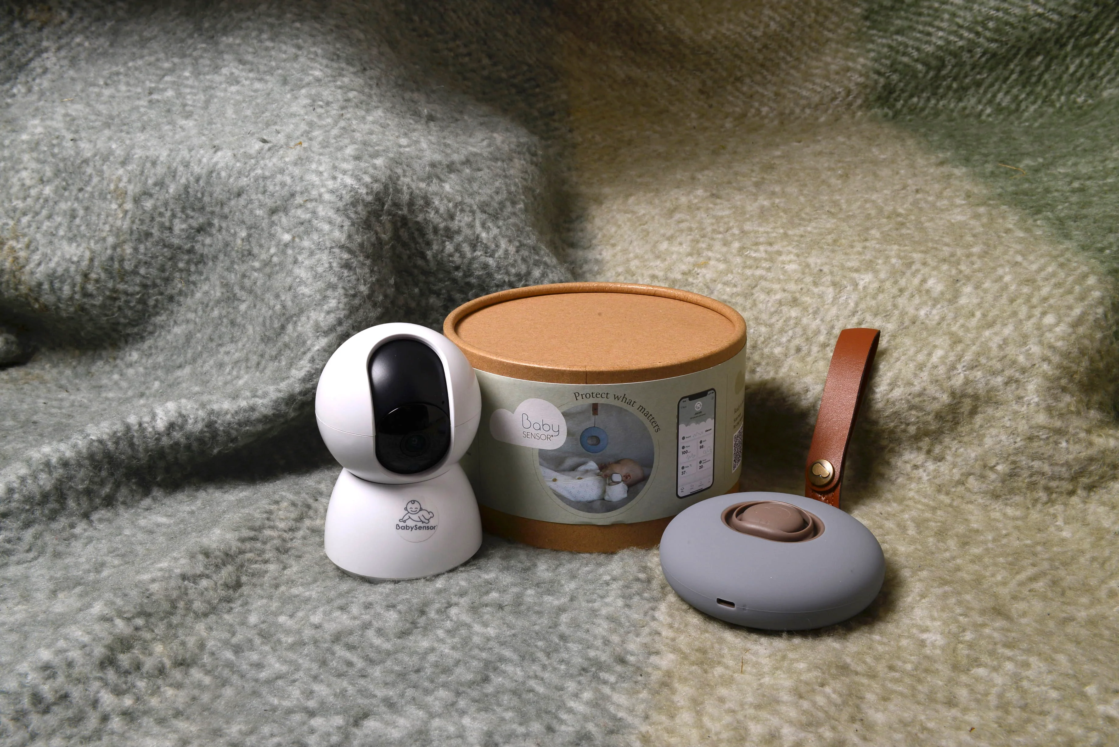 BabySensor Relax inteligentný detský senzor 0–5 rokov set s HD kamerou