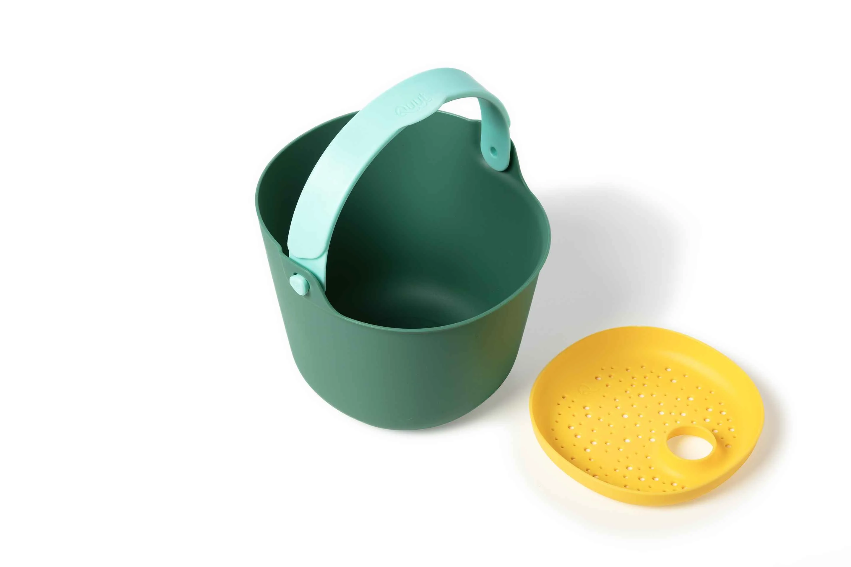 QUUT vedierko so sitkom Bucki Garden Green 1×1 ks, hračka pre deti