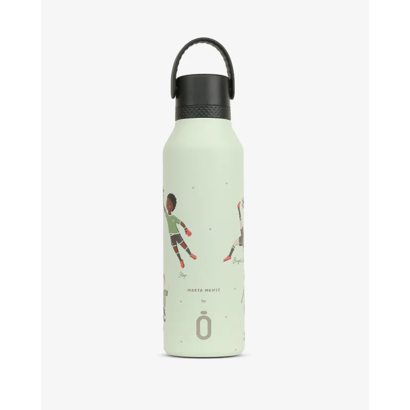 Runbott Mii Nerezová termofľaša s izoláciou – 600ml, Futbalová lopta 