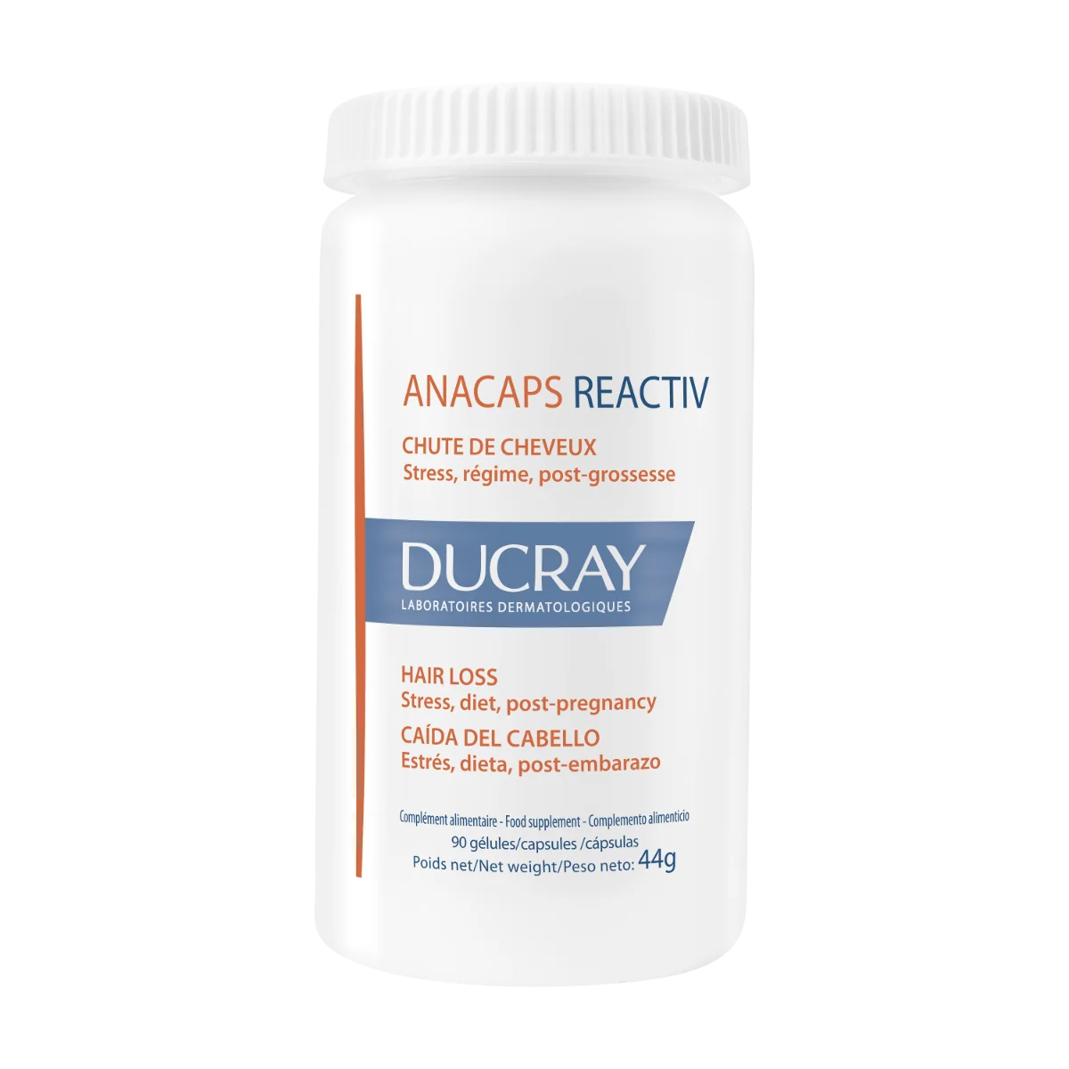 DUCRAY ANACAPS REACTIV 1×90 cps, výživový doplnok