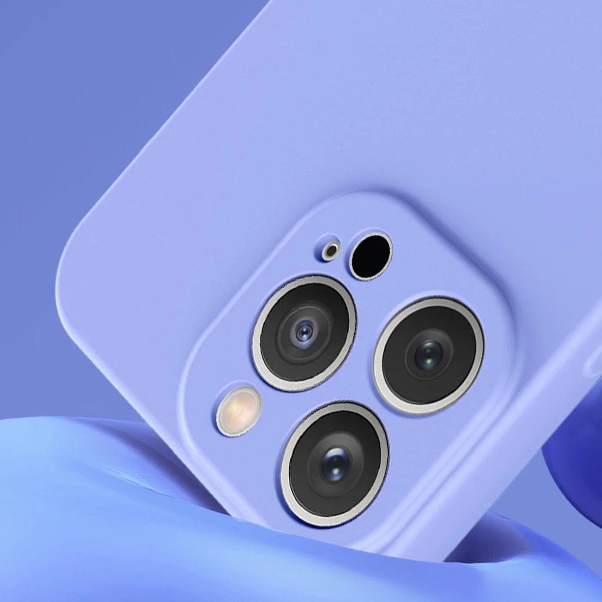 MG Silicone kryt na Samsung Galaxy A54 5G, svetlomodrý