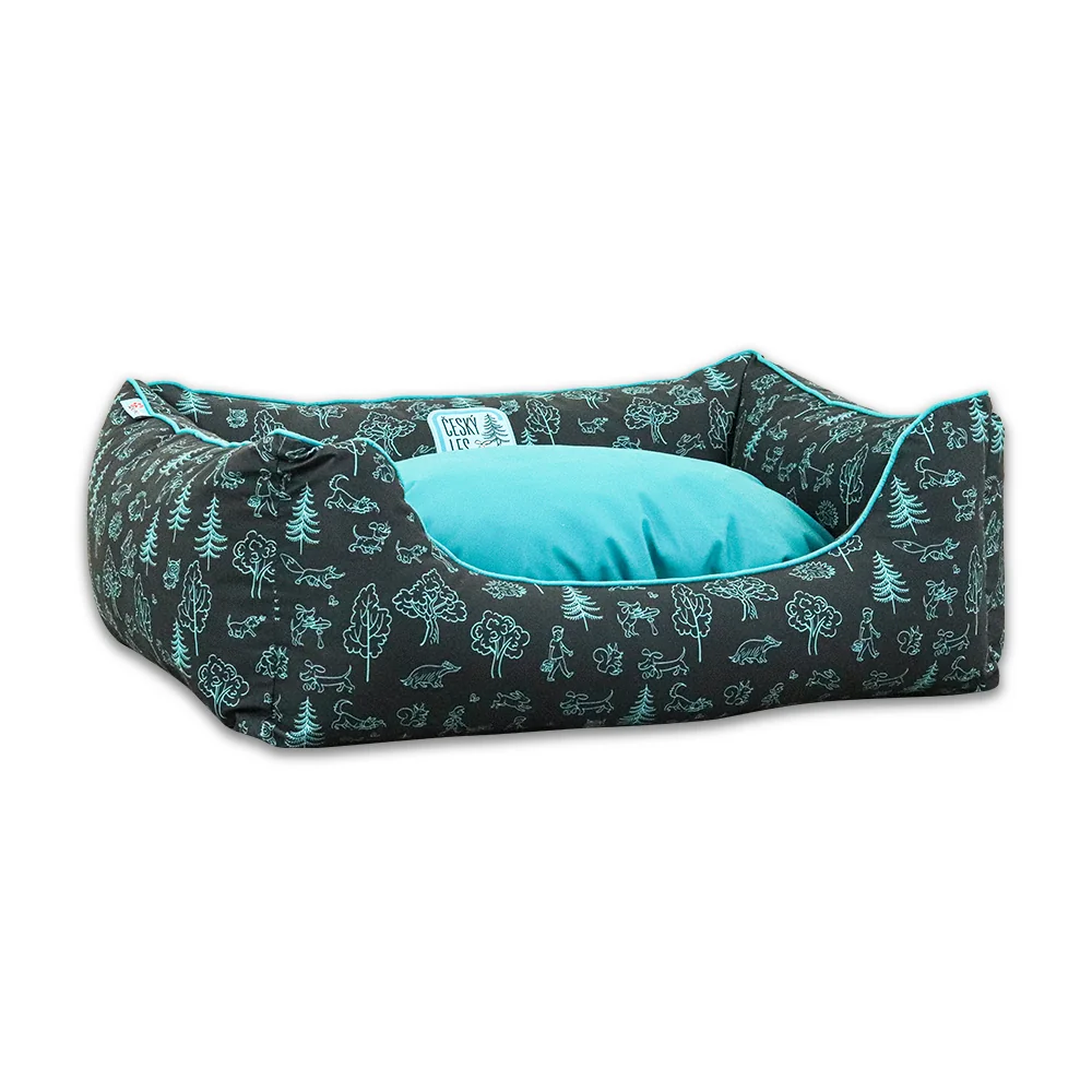 Akinu ČESKÝ LES Pelech pre psov nebesky modrý L 95 x 65 cm