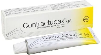 CONTRACTUBEX 1×20 g, liečenie jaziev