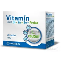 Biomedica Vitamín D3+Zinok+Selén+Probio