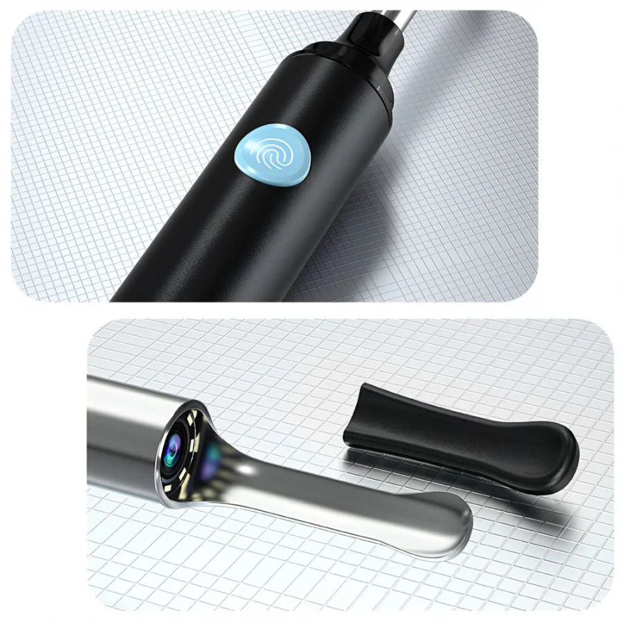 Otoskop s HD kamerou na čistenie uší s vyhrievaným hrotom, Earwax Removal