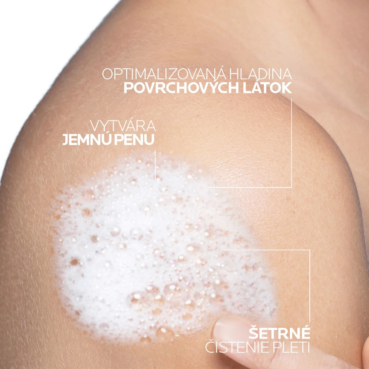 LA ROCHE-POSAY Lipikar Syndet AP+ Relipidačný gél proti podráždeniu a svrbeniu suchej pokožky 400 ml 1×400 ml, čistiaci gél