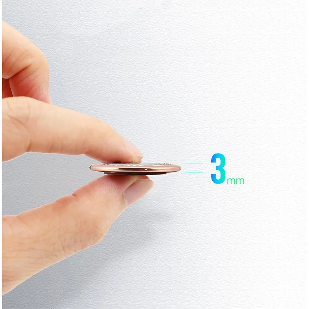 Tech-Protect Magnetic Ring držiak na mobil na prst, glitter ružový
