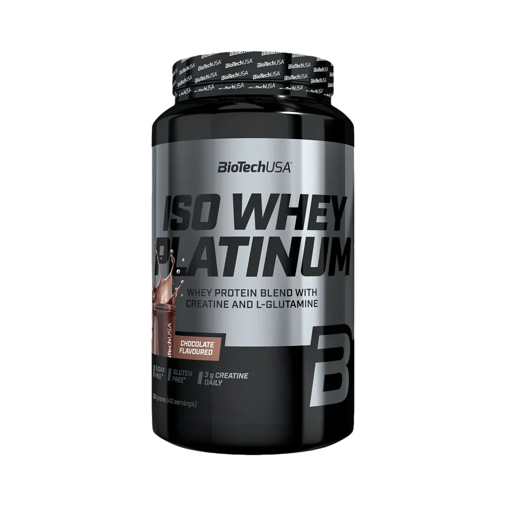 BioTech USA Iso Whey Platinum 908 g čokoláda
