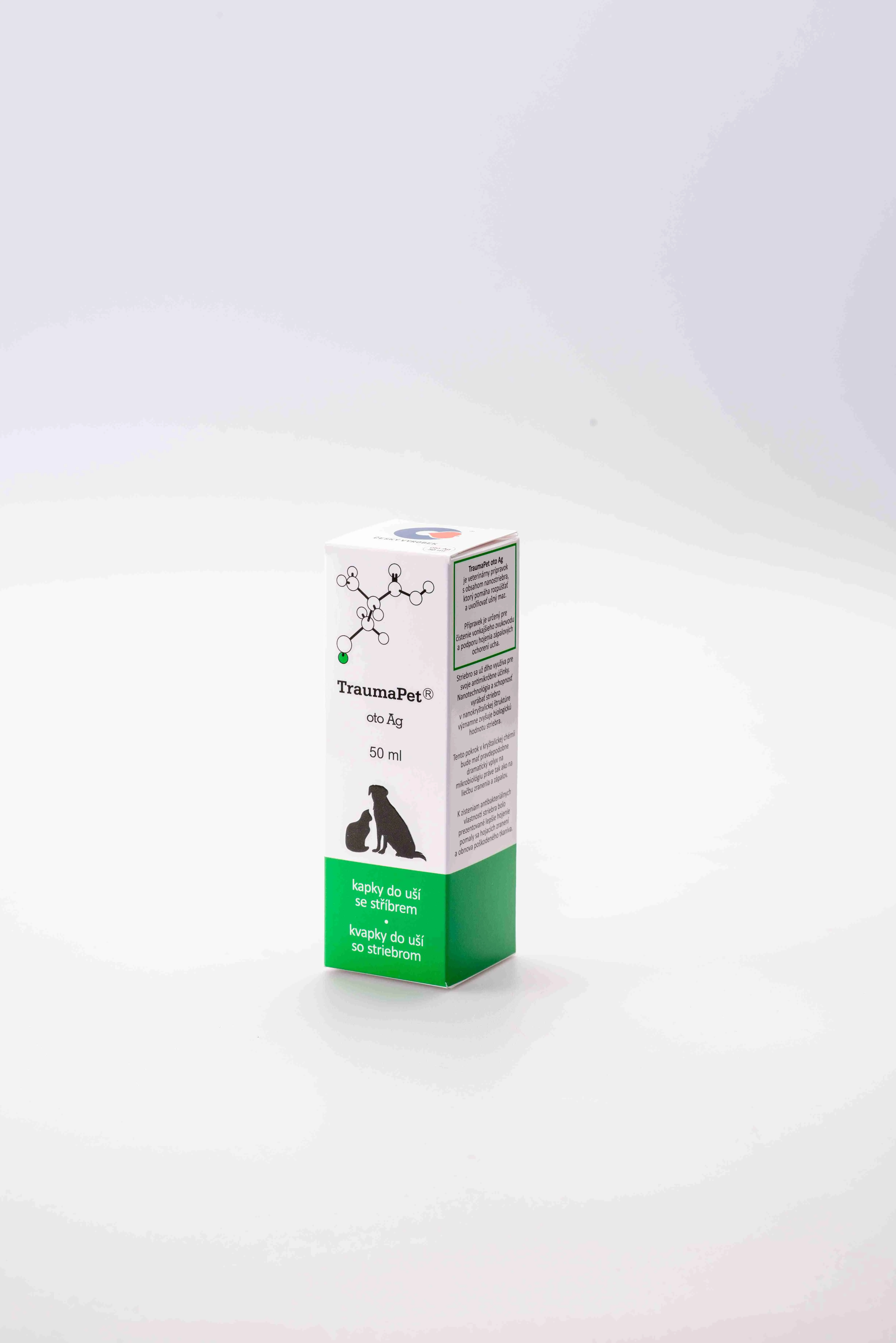 TraumaPet oto Ag 50 ml 1×50 ml, ušné kvapky