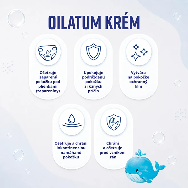 Oilatum krém na začervenanú pokožku 1×100 ml, krém na začervenanú pokožku