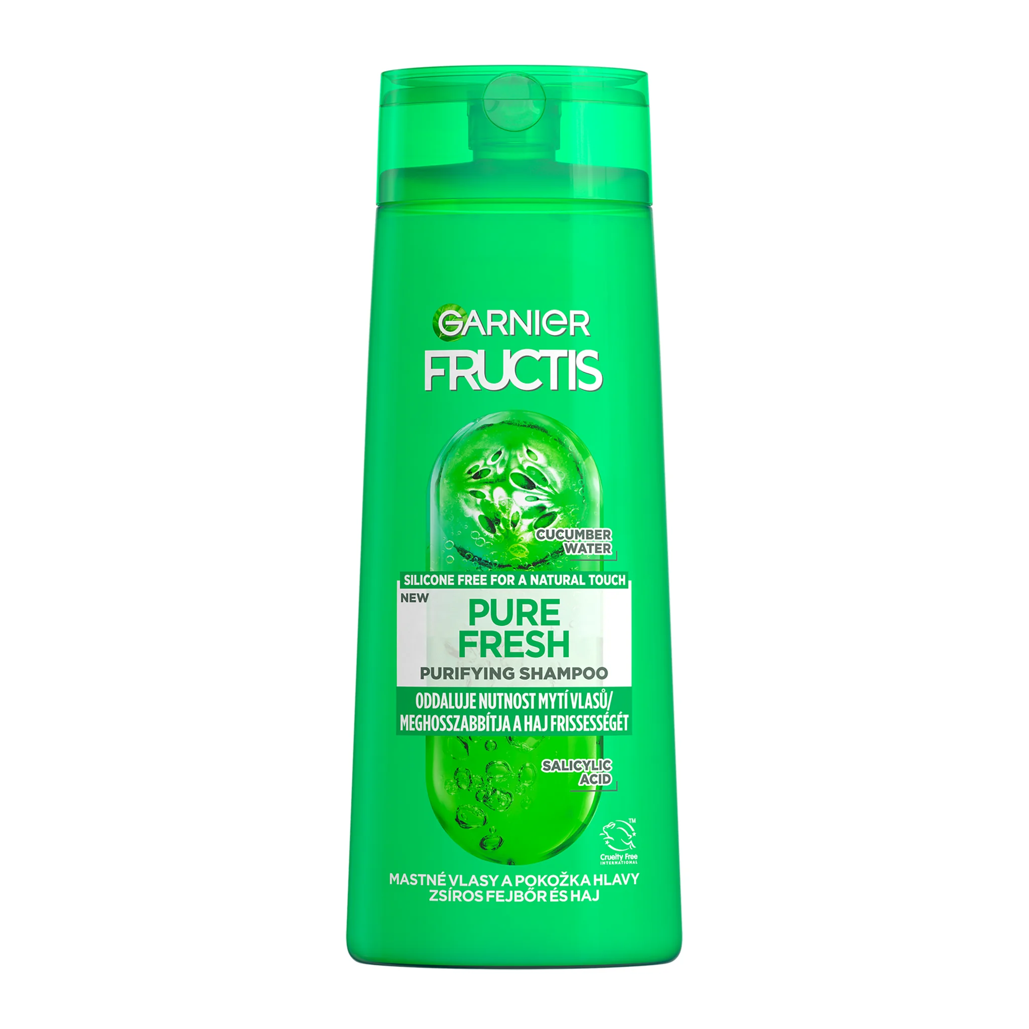 GARNIER FRUCTIS PURE FRESH šampón 1×250ml, šampón na vlasy