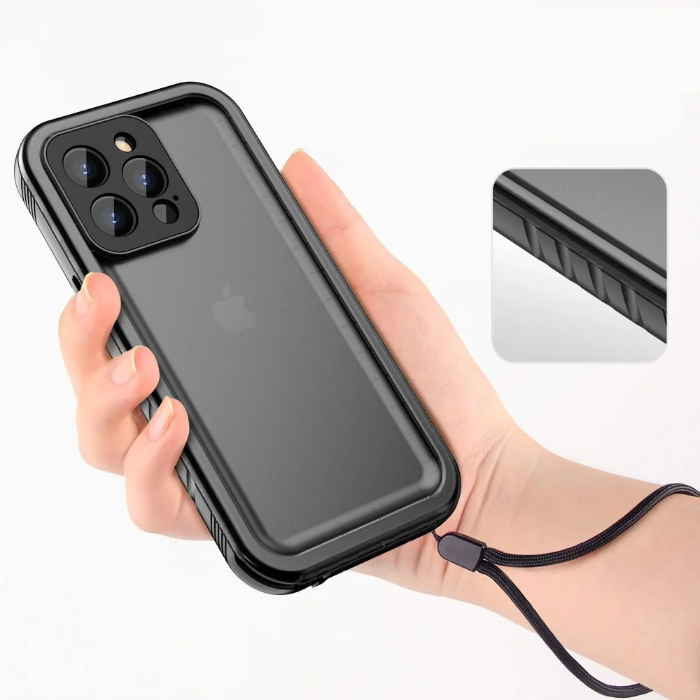 Tech-Protect ShellBox IP68 kryt na iPhone 14 Pro Max, čierny