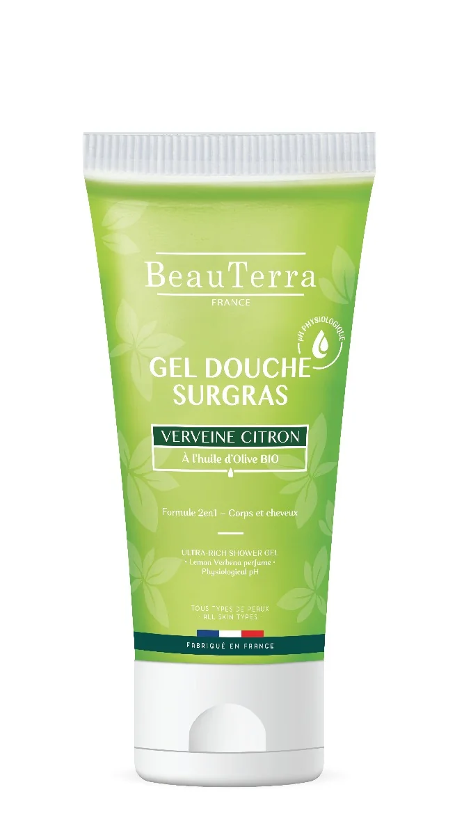 Ultra Výživný sprchový gél - Verbena citrón - 200ml 1×200 ml, výživný sprchový gél 2v1 pre telo aj vlasy s vôňou Citrón&Verbena