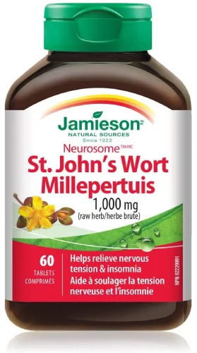 Jamieson St John's Worth 60tbl / Neurosome Ľubovník Bodkovaný 1×60 tbl, výživový doplnok