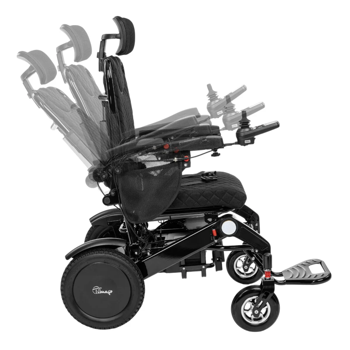 Skladací elektrický invalidný vozík iFold - 150 Kg