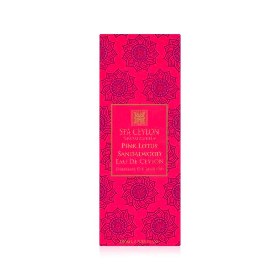 Toaletná voda Pink Lotus Sandalwood 100 ml, lotos a