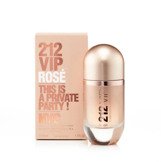 Carolina Herrera 212 Vip Rose Edp 80ml 1×80 ml, parfumová voda