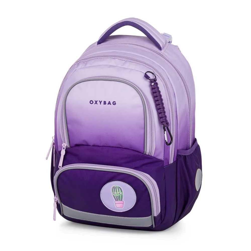 Školský batoh OXY NEXT PURPLE Fialový, ergonomický