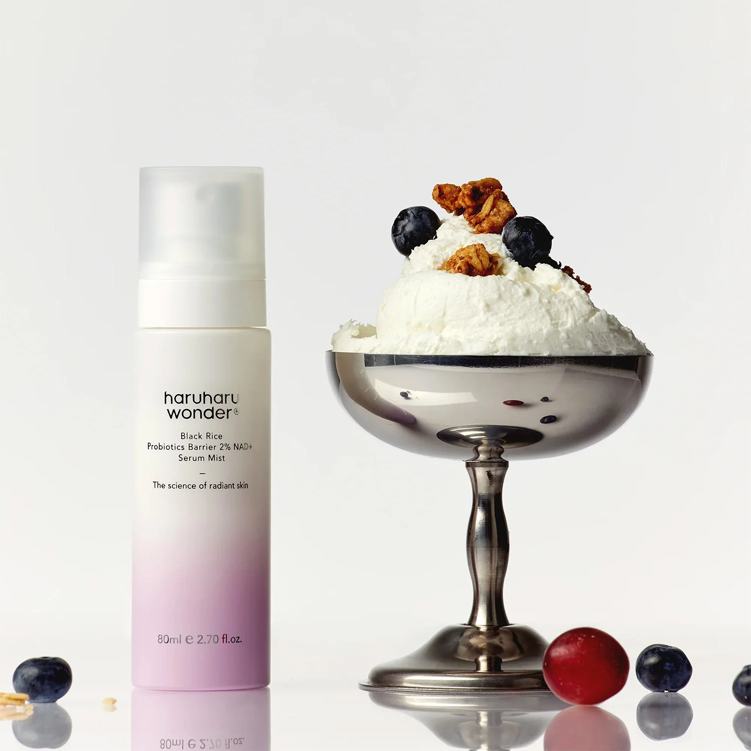 HARUHARU WONDER Black Rice Probiotics Barrier 2% NAD+ Serum Mist Pleťová hmla na posilnenie kožnej bariéry 80ml