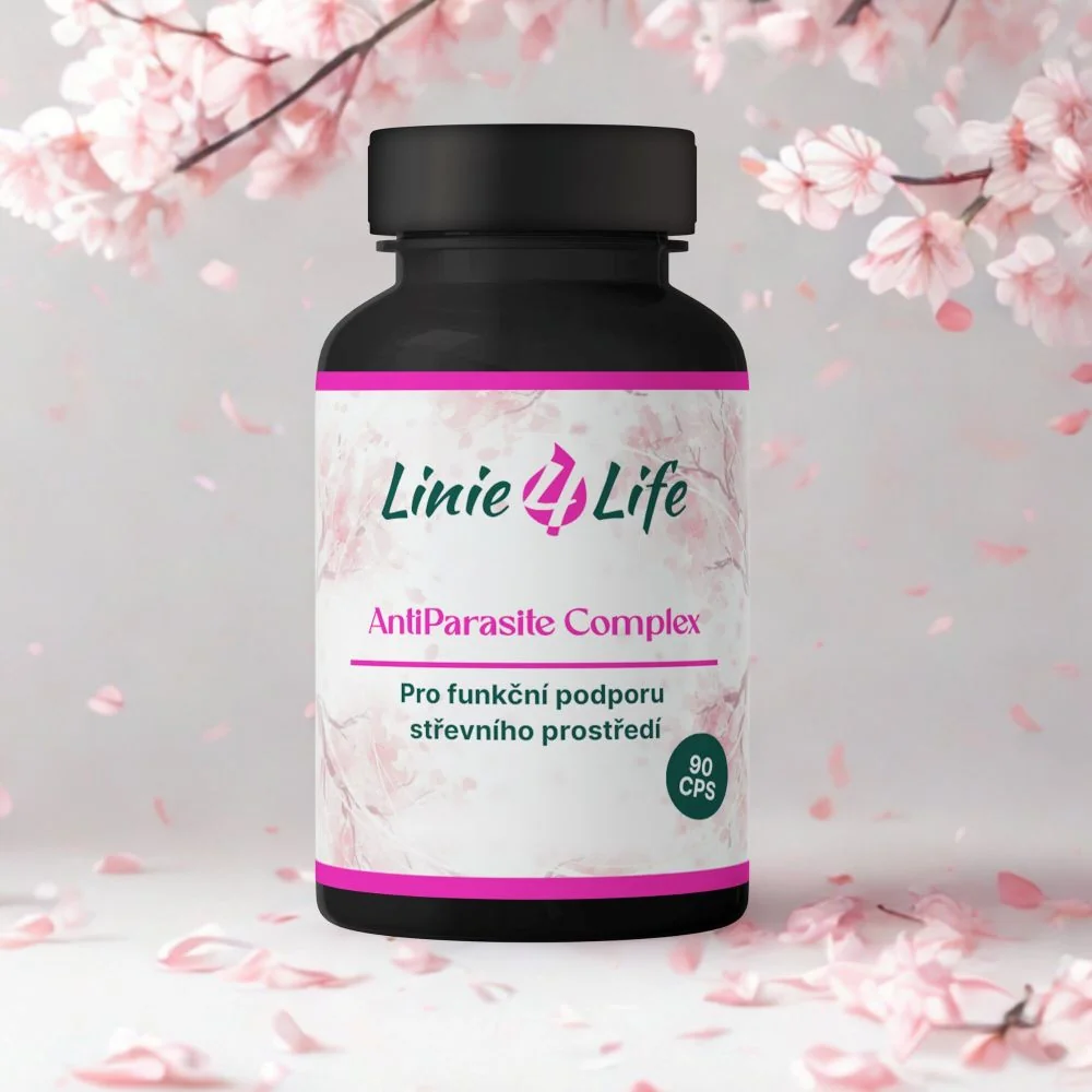 Linie4life ANTIPARASITE COMPLEX bylinný komplex 90 kapsúl Na prečistenie organizmu a čriev