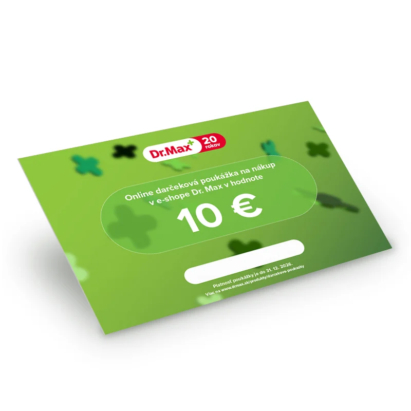Darčeková poukážka Dr.Max - 10€
