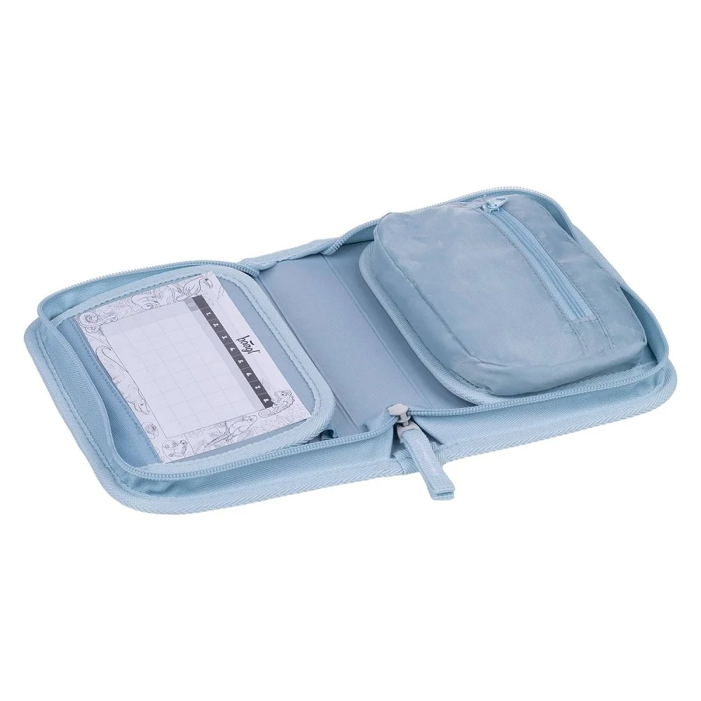 Jednopatrový školský peračník Polar GRS Modrý, recyklovaný