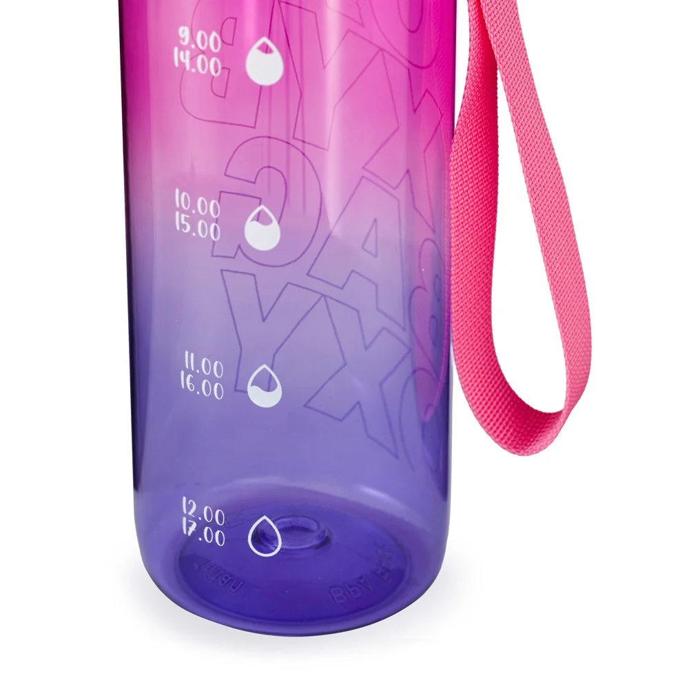 OXY LiFE - fľaša na vodu Ombre Fuchsia, 800 ml 800 ml, fialová
