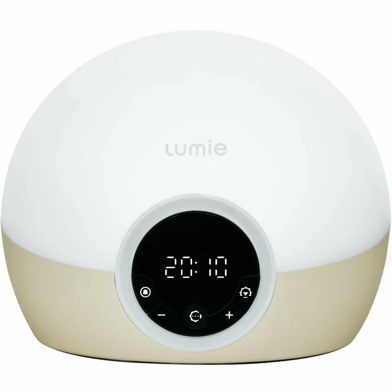 LUMIE Bodyclock Spark 100 LED svetelný budík a nočná lampa