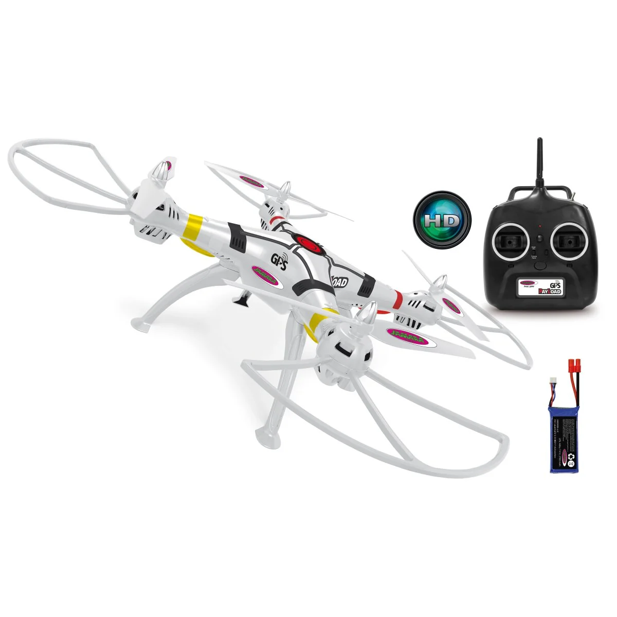 Jamara Dron Payload GPS s výškovým držaním s HD FPV WiFi a funkciou návratu domov