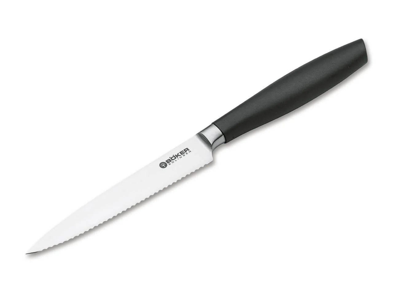 Böker Manufaktur Solingen nôž na paradajky 12 cm, čierna syntetika