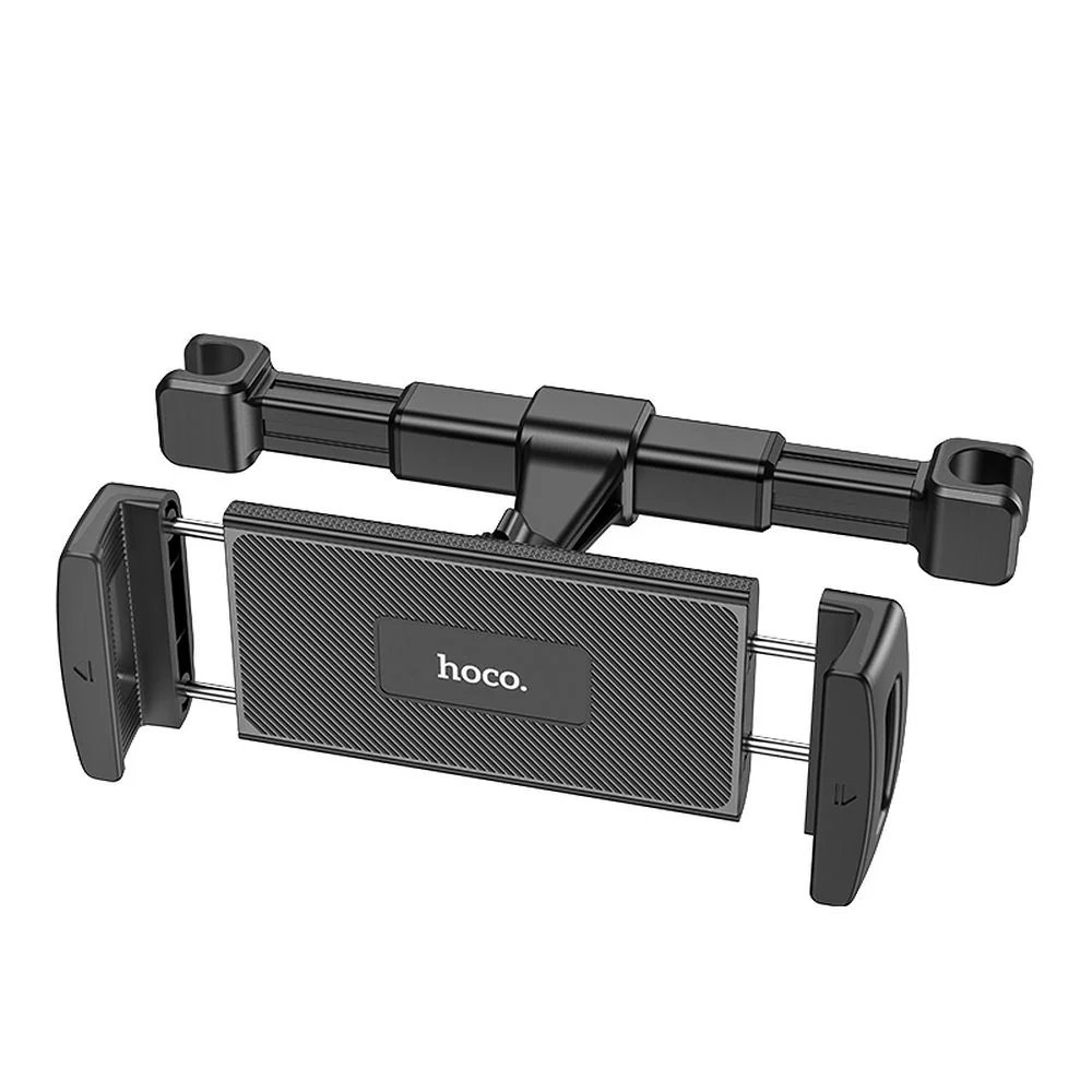 HOCO Headrest držiak do auta na opierku hlavy, čierny 