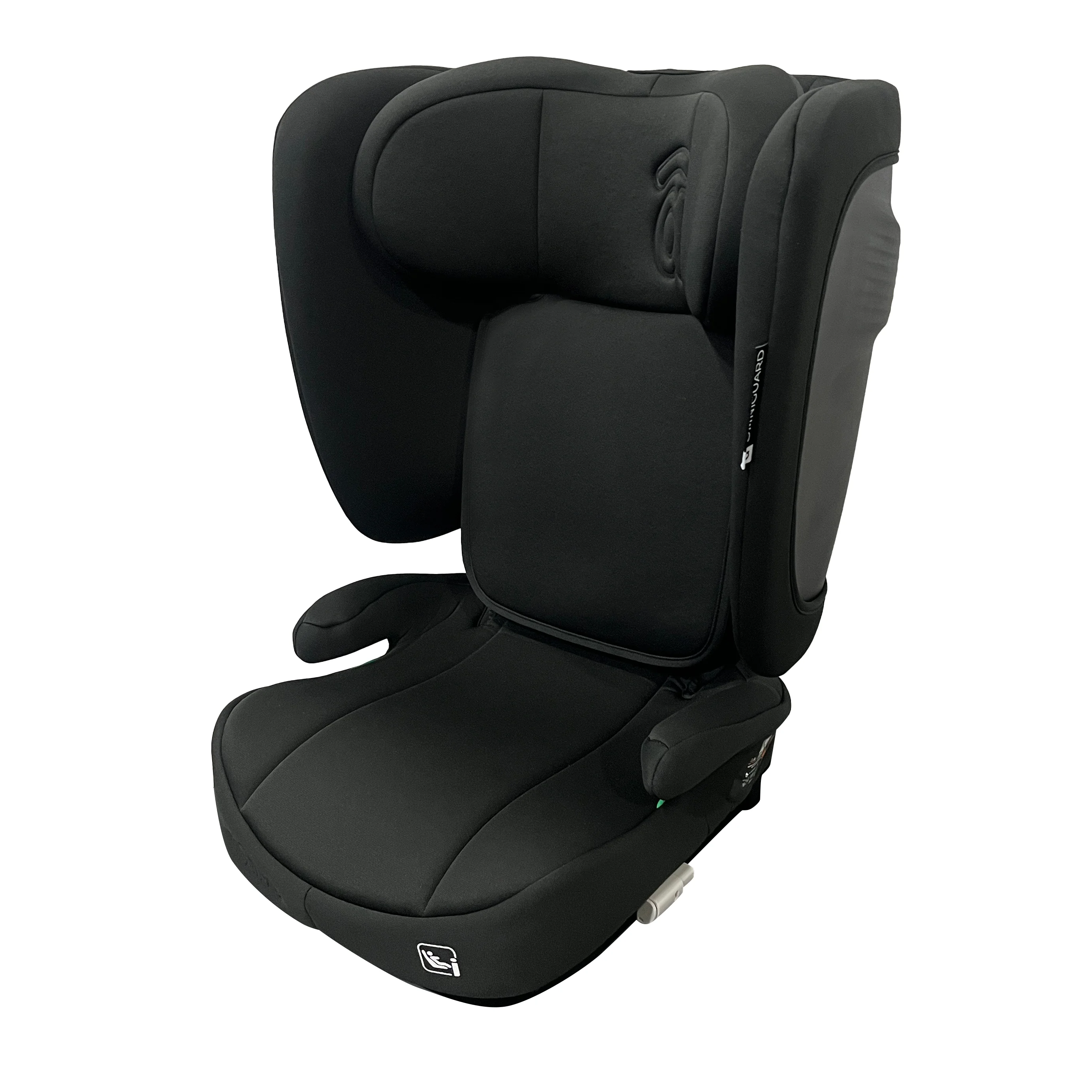 Asalvo OMNIGUARD i-Size sklápacia autosedačka 100–150 cm, čierna