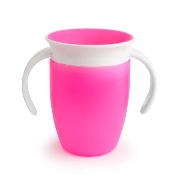 Munchkin Miracle 360° trainer cup 207ml, 6m+ ružový 1×1 ks, netečúci hrnček