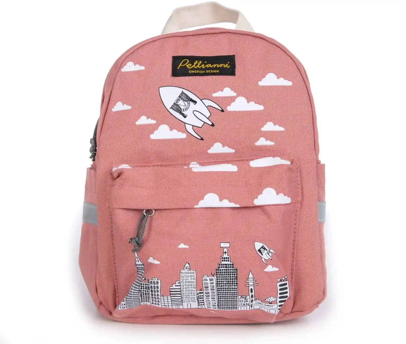 PELLIANNI detsky ruksak City Pink 1×1 ks, ruksak