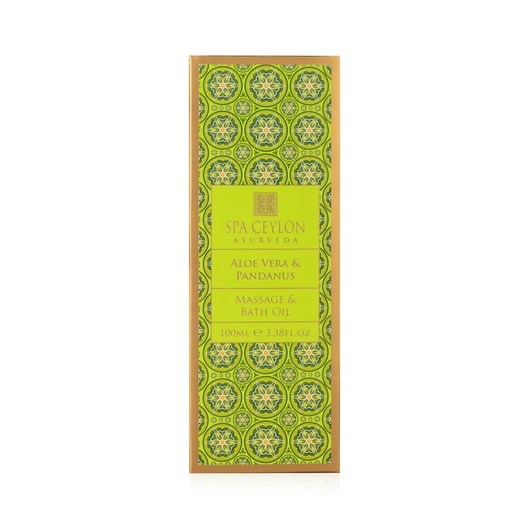 Masážny a kúpeľový olej - Aloe Vera & Pandanus 100 ml