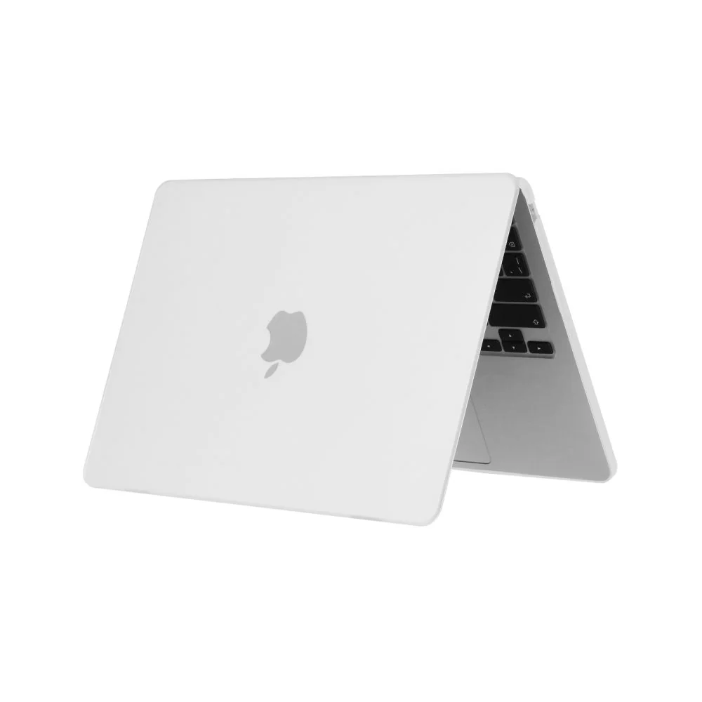 Tech-Protect Smartshell kryt na Macbook Air 13'' M2 – M5 2023-2026, matný priesvitný tný priesvitný