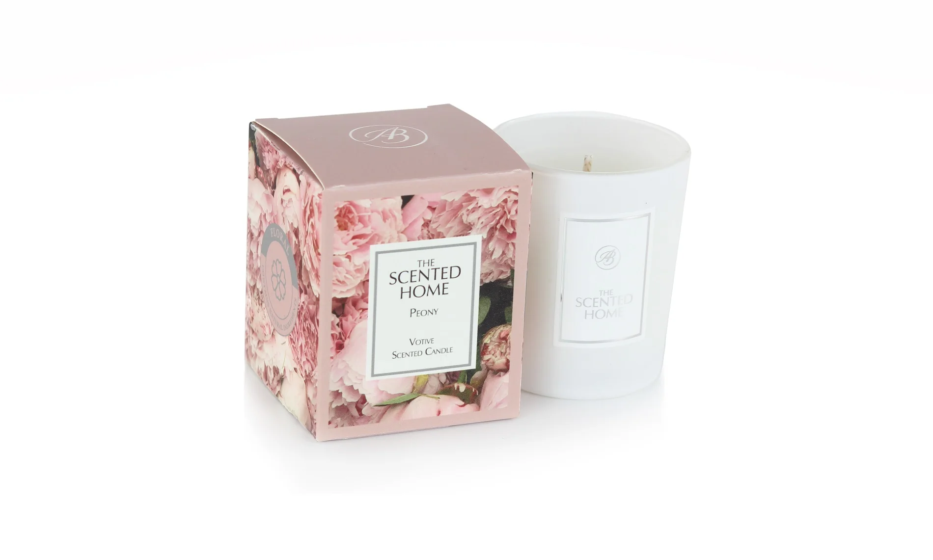 Vonná sviečka THE SCENTED HOME - PEONY 70g
