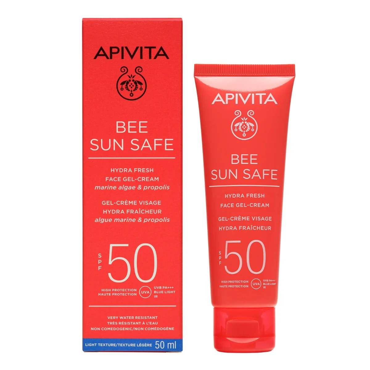 APIVITA Bee Sun Safe Hydra Fresh Gel Cream SPF50, 50ml 1×50 ml, gélový pleťový krém