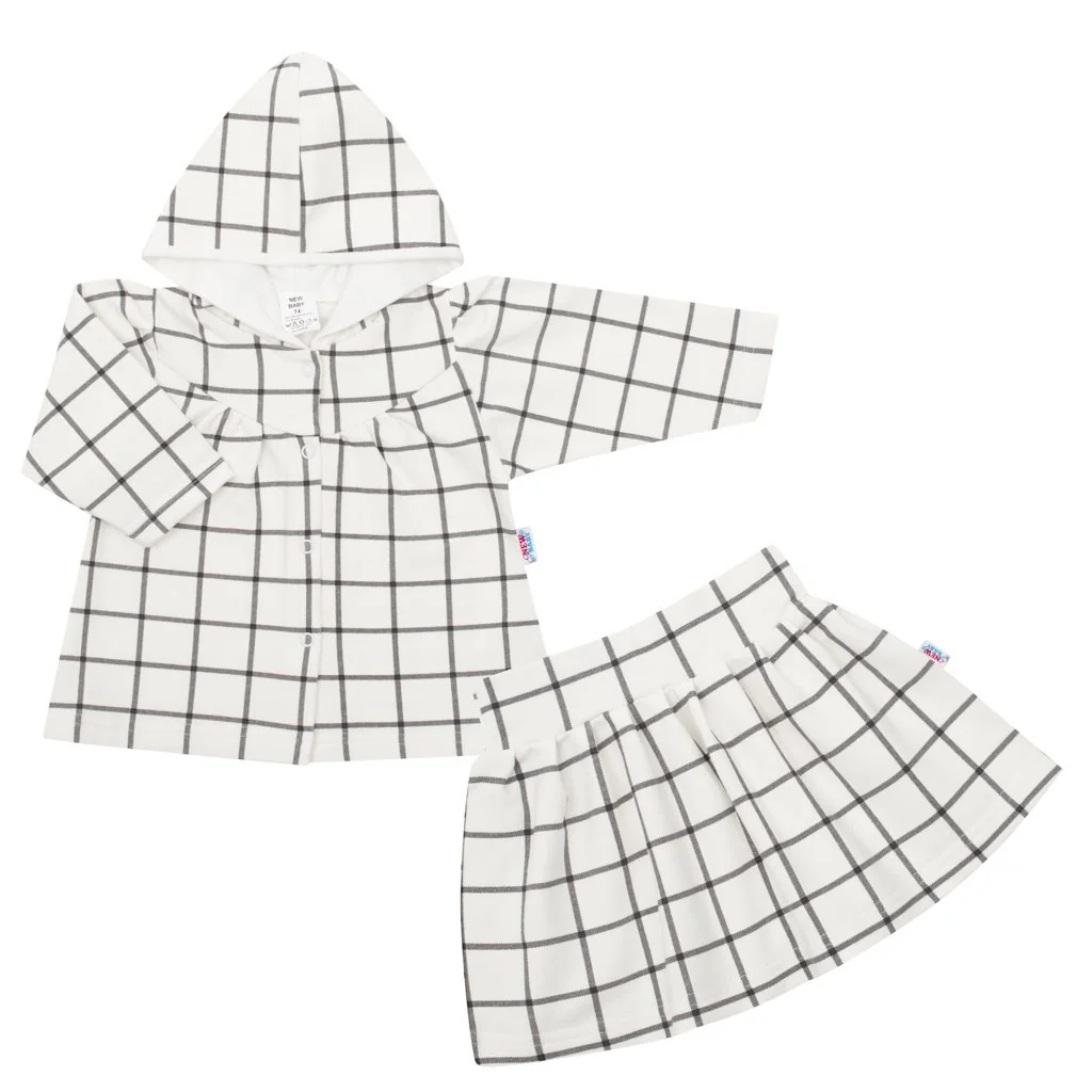 2-dielny komplet pre dievčatko New Baby Cool Girls biela 80 (9-12m),